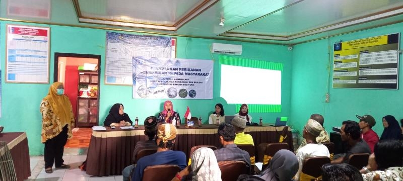 Penyuluhan Perikanan di Desa Batu Belubang
